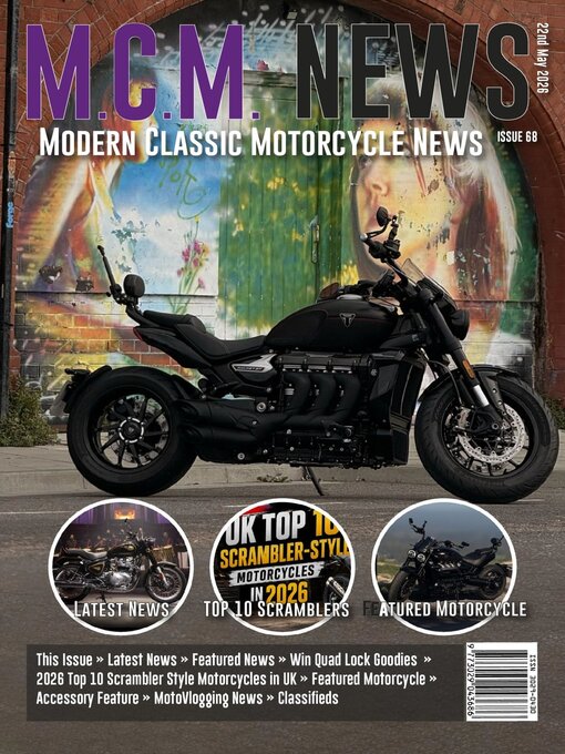 Cover image for Modern Classic Motorcycle News